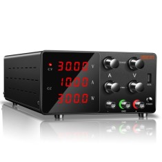 0-30v/0-10A Ayarlanabilir Dc Güç Kaynağı Voltaj Regülatörü Yatay Kasa (SİYAH)